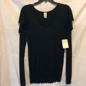 Free People New With Tags Long Sleeve Top